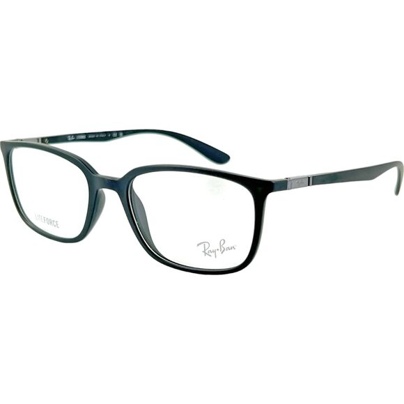 Ray Ban RB7208 Mens Eyeglass Frame 5204 Matte Black - Picture 1 of 6